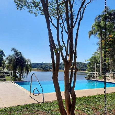Chacara Em Condominio A Beira Da Represa Para Locacao Familiar Ібіуна Екстер'єр фото